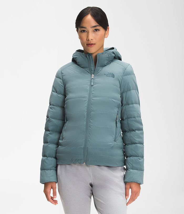 Casaca De Pluma The North Face Mujer Castleview 50/50 Azules - Peru 01358YATD